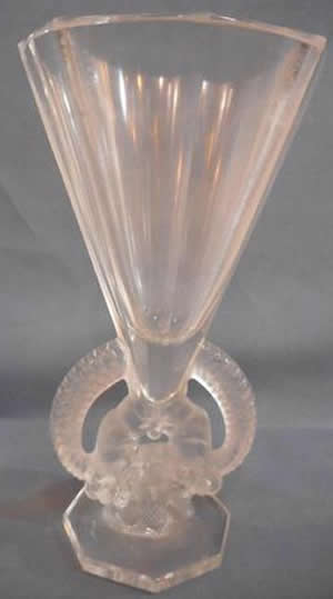 R. Lalique Ecureuils Vase