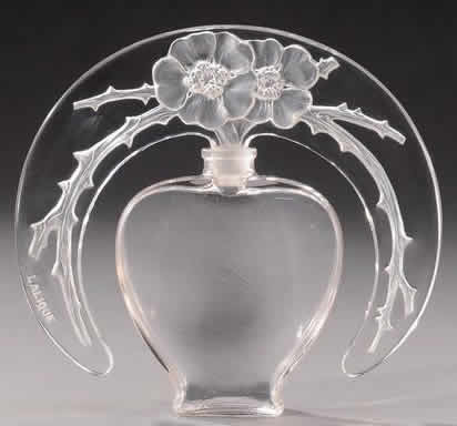 Rene Lalique Perfume Bottle Eglantine De La Reine