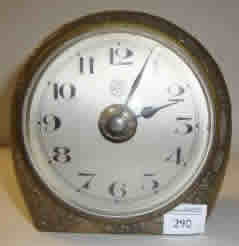 R. Lalique Eglantine Clock