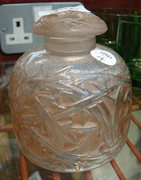 Rene Lalique Perfume Bottle Epines