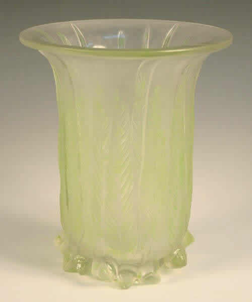 Rene Lalique Eucalyptus Vase