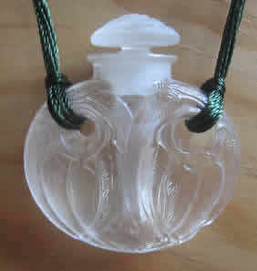 R. Lalique Eucalyptus D'Orsay Pendant Perfume Bottle