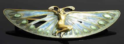Rene Lalique Brooch Fairy
