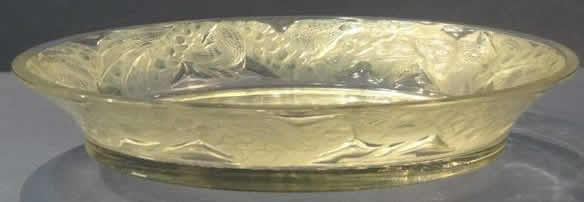 R. Lalique Faisans Oval Platter