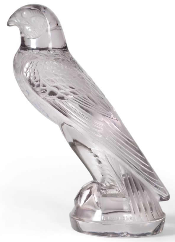 R. Lalique Falcon Car Mascot