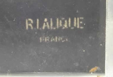 R. Lalique Faune Lamp