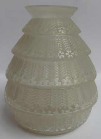 Rene Lalique Vase Ferrieres