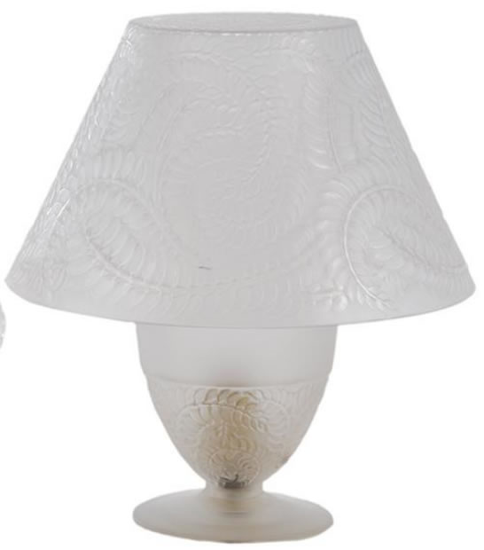 R. Lalique Feuillages Lamp