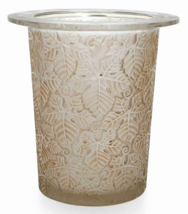 R. Lalique Feuilles De Vigne Ice Bucket