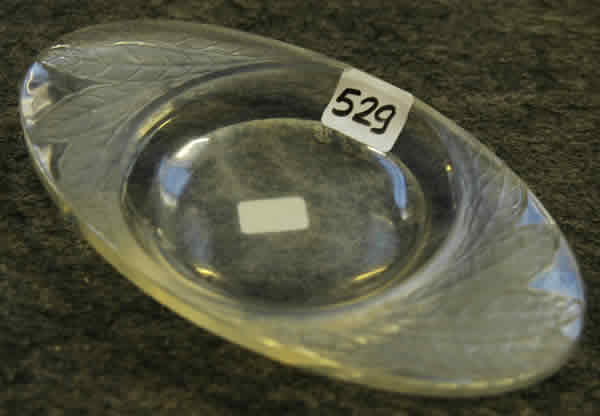 R. Lalique Feuilles Pin Dish