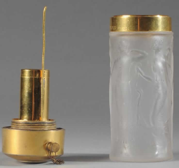 Rene Lalique  Figurines Atomizer 