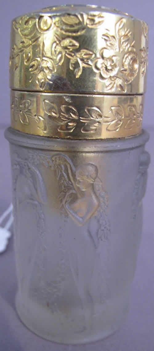 Rene Lalique  Figurines Et Guirlandes Atomizer 