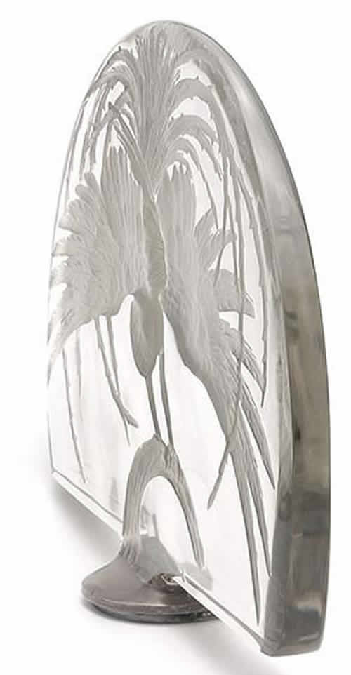 R. Lalique Firebird Table Decoration