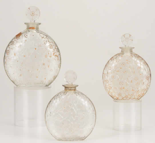 Rene Lalique  Fleuca De France D'Orsay Perfume Bottle 
