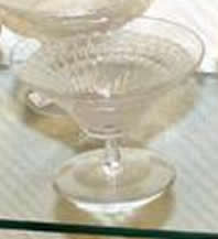 R. Lalique Fleur-2 Glass