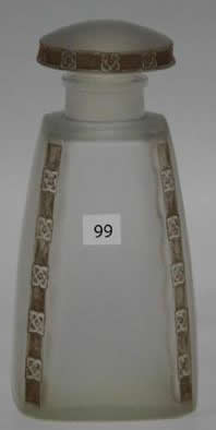 Rene Lalique Perfume Bottle Fleurettes