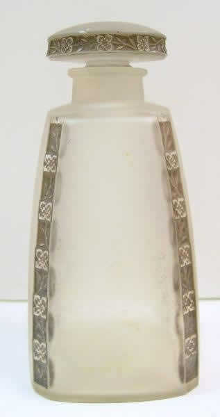 Rene Lalique Perfume Bottle Fleurettes