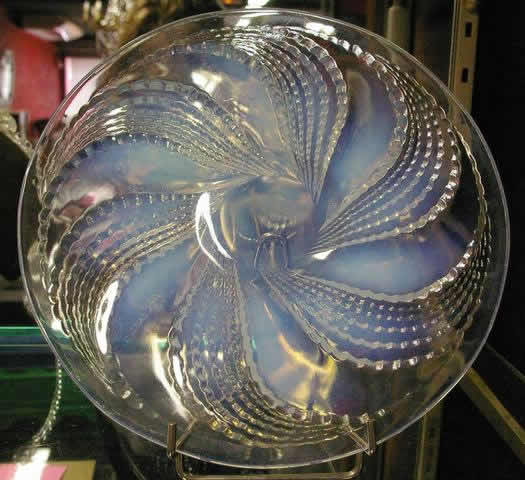 R. Lalique Fleurons Assiette
