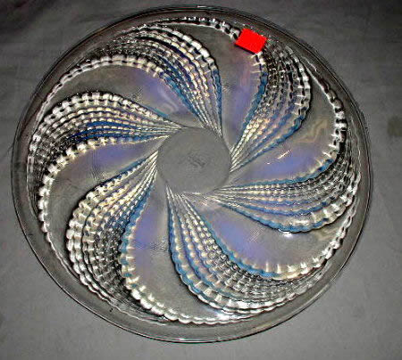 Rene Lalique Plate Fleurons
