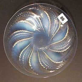 R. Lalique Fleurons Dish