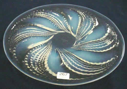 Rene Lalique Opalescent Plate Fleurons