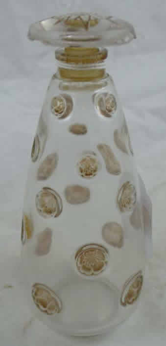 Rene Lalique Fleurs Concaves Perfume Bottle