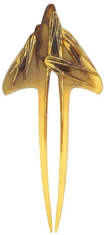 Rene Lalique Fluers d'Avoine Comb