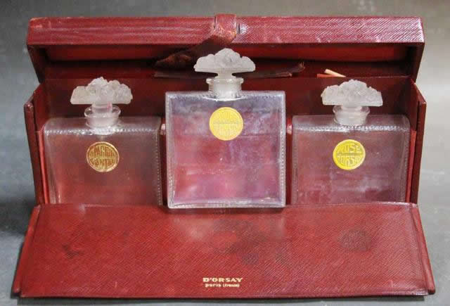 Rene Lalique  Les Fleurs De France Perfume Bottle 