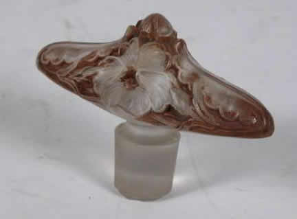 Rene Lalique Pommeau De Canne Fleurs