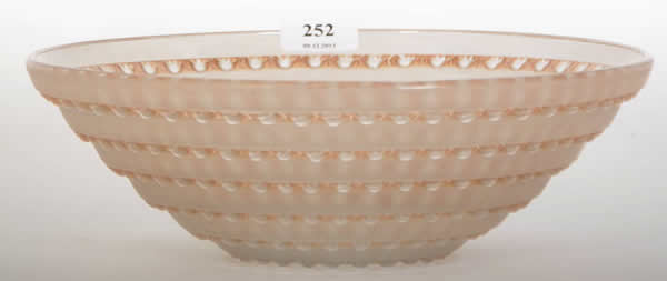 R. Lalique Fleurville Bowl