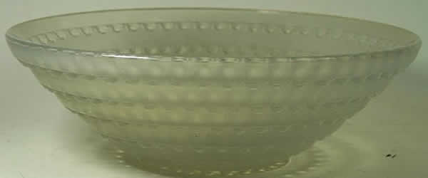 R. Lalique Fleurville Fruit Bowl
