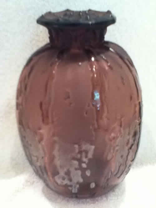 R. Lalique Fontaines Vase