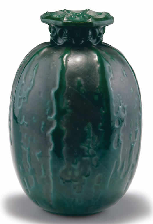 R. Lalique Fontaines Vase