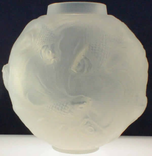 Rene Lalique  Formose Opalescent Vase 
