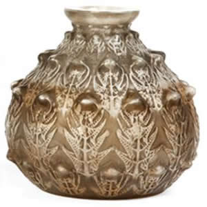 R. Lalique Fougeres Vase