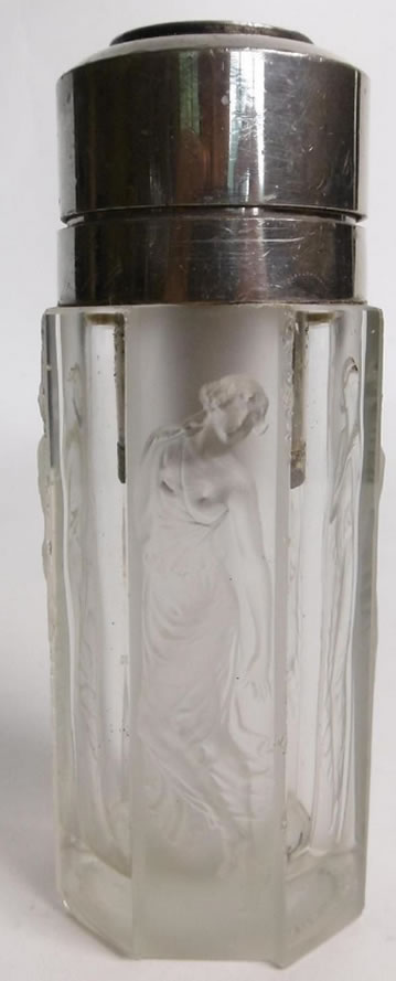 R. Lalique Four Figurines Atomizer
