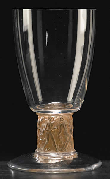 R. Lalique Frise Personnages Glass