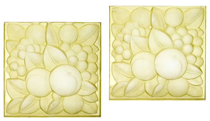 R. Lalique Fruits Panel
