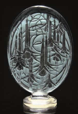 R. Lalique Fuchsias Seal