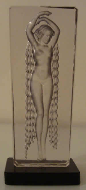 Rene Lalique Lamp Genevieve
