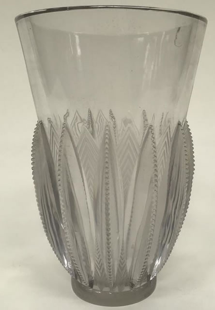 Rene Lalique Vase Gerardmer