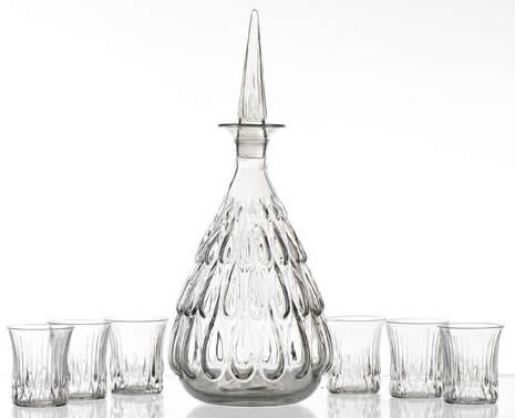 R. Lalique Gouttes D'Eau Tableware