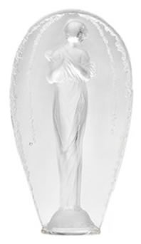 Rene Lalique  Grande Ovale Tete Penchee Statue 