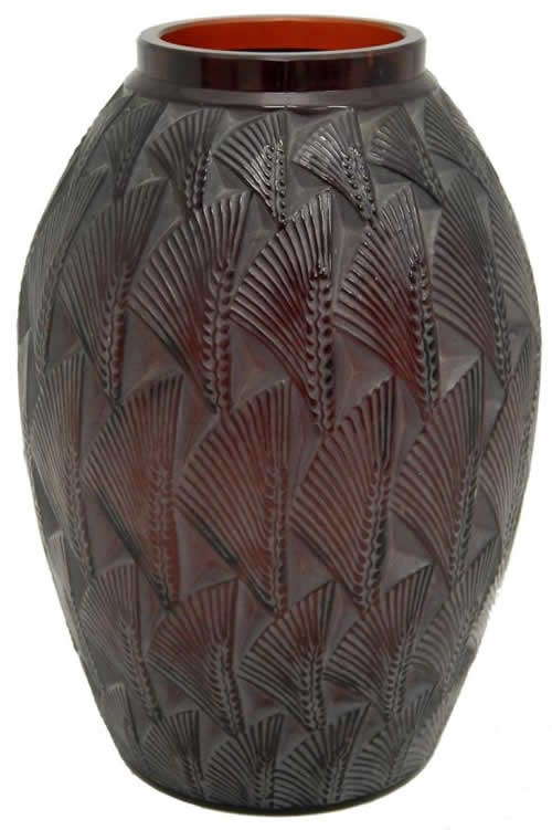Rene Lalique  Grignon Vase 