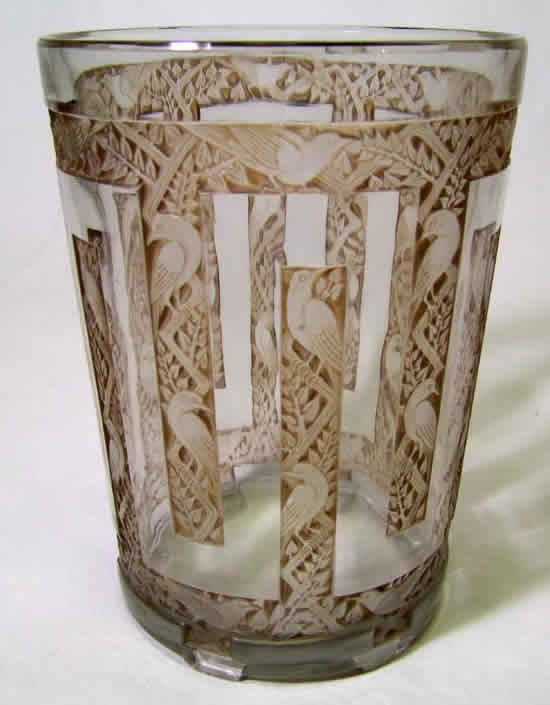 R. Lalique Grimpereaux Vase