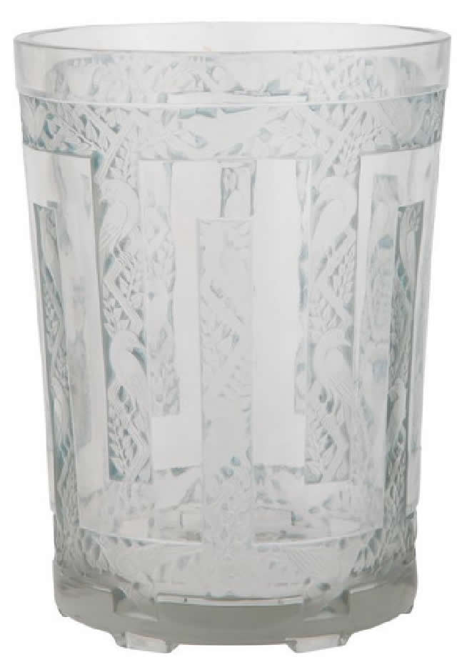 R. Lalique Grimpereaux Vase
