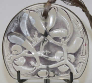 Rene Lalique  Gui Pendant 