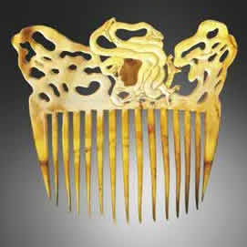 Rene Lalique Gorgone Meduse Comb