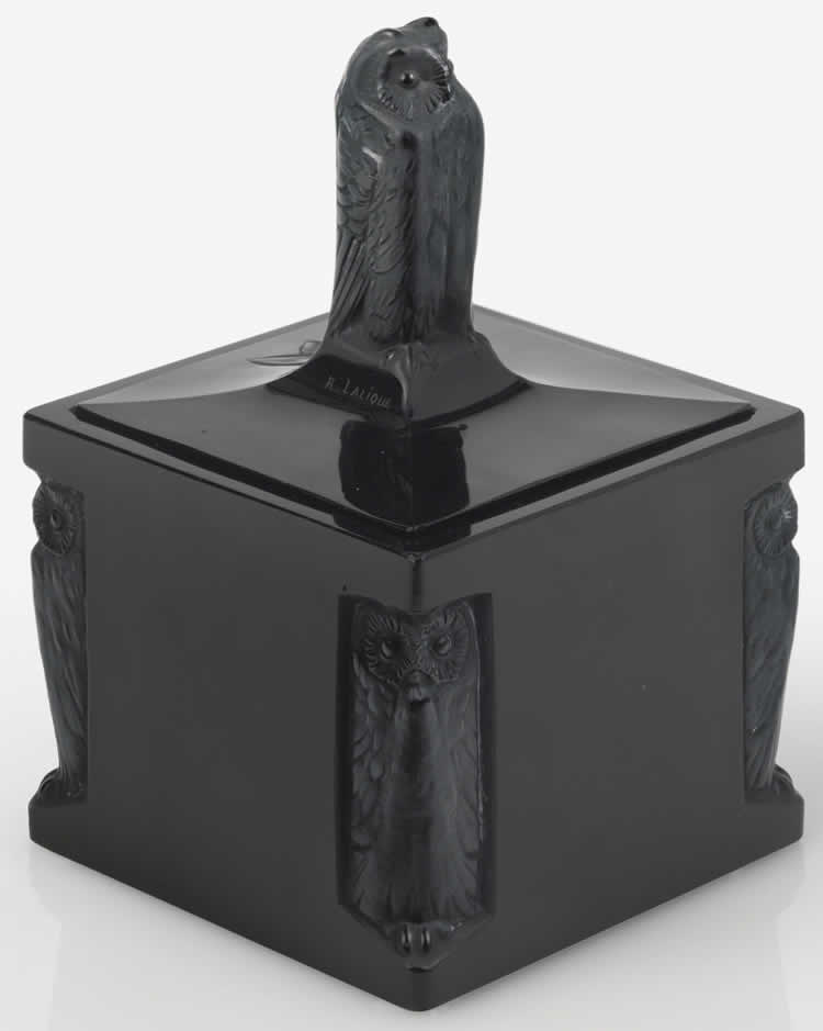 Rene Lalique Hibou Inkwell