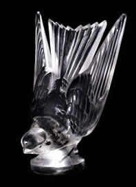 R. Lalique Hirondelle Hood Ornament